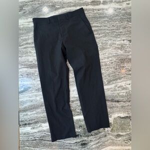 JF J.Ferrar Men’s Slim Fit Dress Pants Black Size 30x29